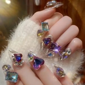 Diamond Press On Nails Glitter Nails Sparkle Nails As Shown In Photo Press Ons